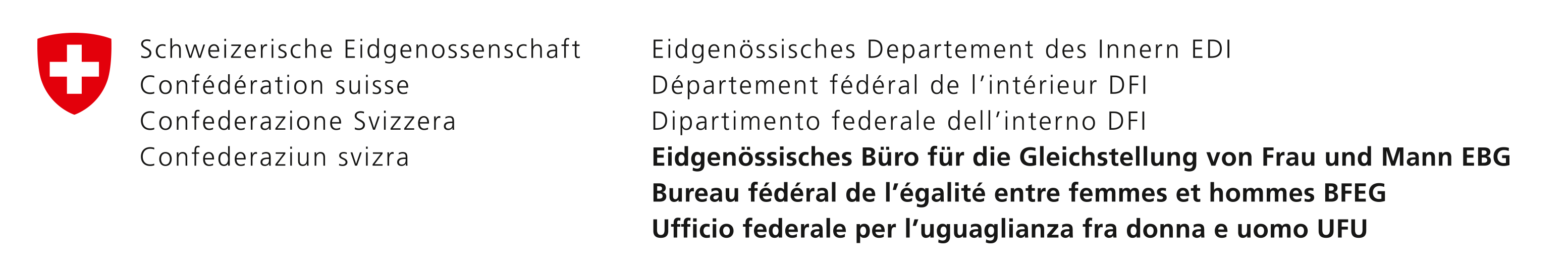 Logo - Bureau fédéral de l'égalité entre femmes et hommes (BFEG)